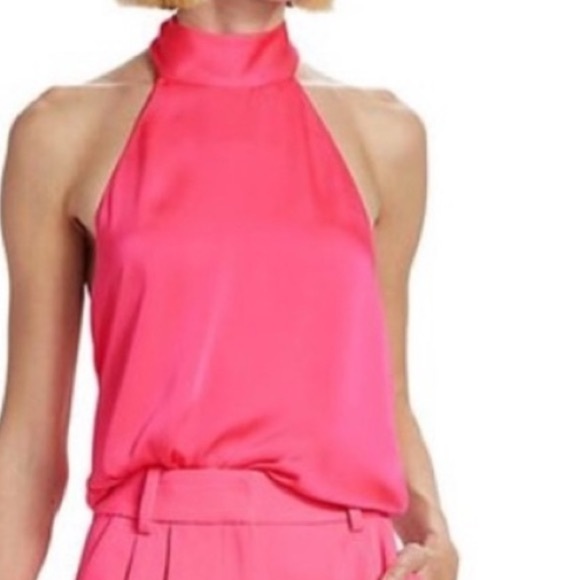 Favorite Daughter Pink Halter Top Size XL - Picture 1 of 8